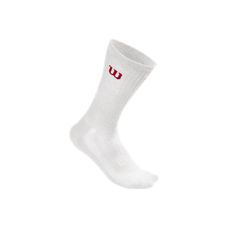 Wilson M Crew Sock 3 Pack White