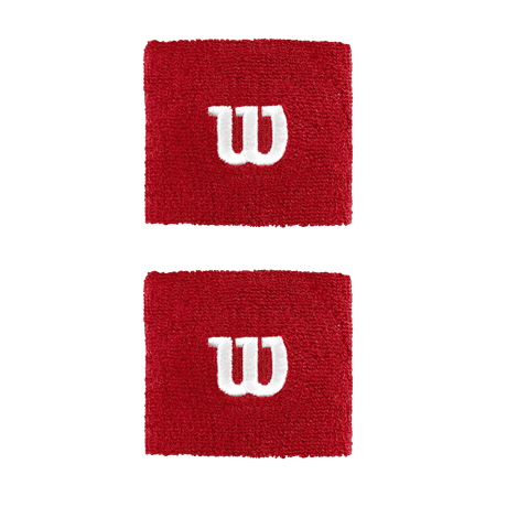 Wilson Wristband W Red