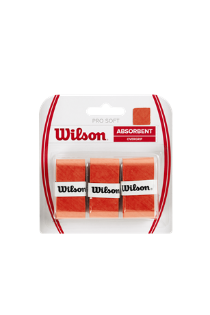 Wilson Pro Soft Overgrip X3 Orange