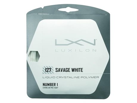 Luxilon Savage 1,27mm SET White 12,2m