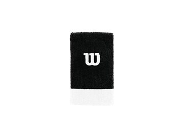 Produkt Wilson Extra Wide W Wristband Black/White/White