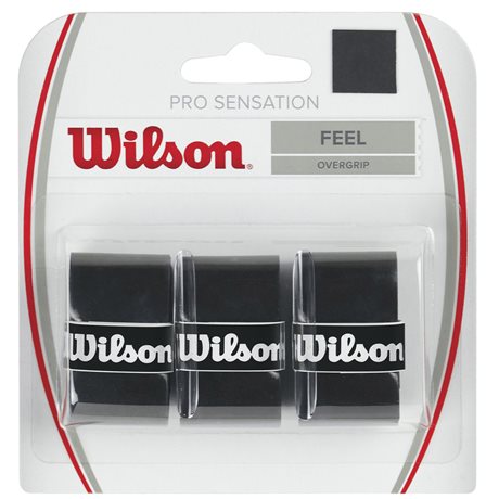 Wilson Pro Overgrip Sensation X3 Black