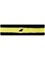 Babolat Headband Double Line Black/Yellow