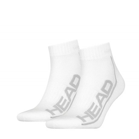 HEAD ponožky Tennis 2P Stripe Quater White
