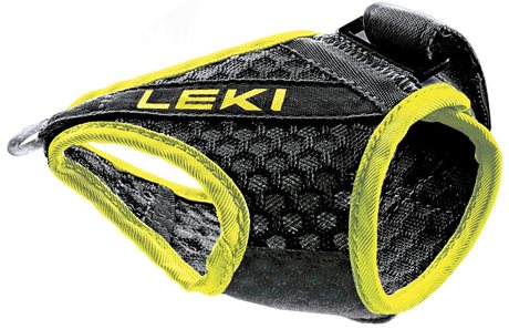 Leki Shark Frame Strap Mesh, black-neonyellow, M - L - XL